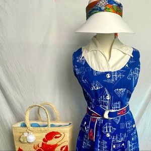 Vintage Sailboat Dress